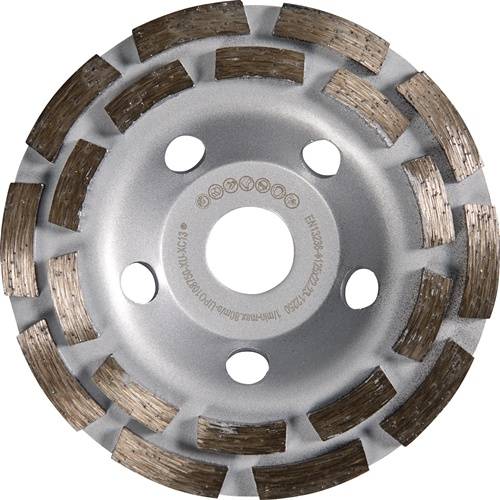 Diamantschleiftopf Univ.115mm Beton/Putz/Estrich/Fliesenkleber 22,23mm D 426 TW