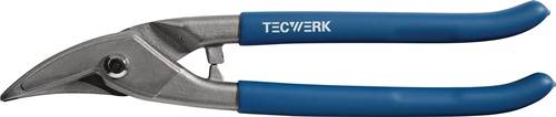 Lochschere Gesamt-L.250mm re.STA max.1mm VA max.0,5mm Qualitätsst.Ku.-Überzug TW