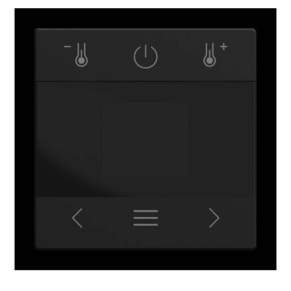 BUSCH JAEGER BJ 1794 MDRT-915 Zentralscheibe für Raumtemperaturregler mit Display Bluetooth