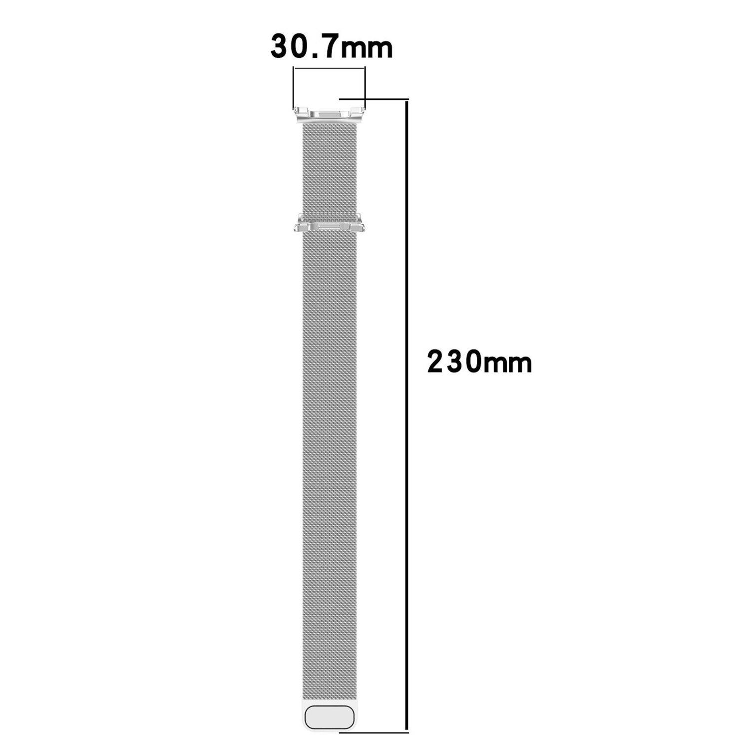 Metall Armband für Samsung Galaxy Watch 9 / 8 / 8 Classic Magnetverschluss