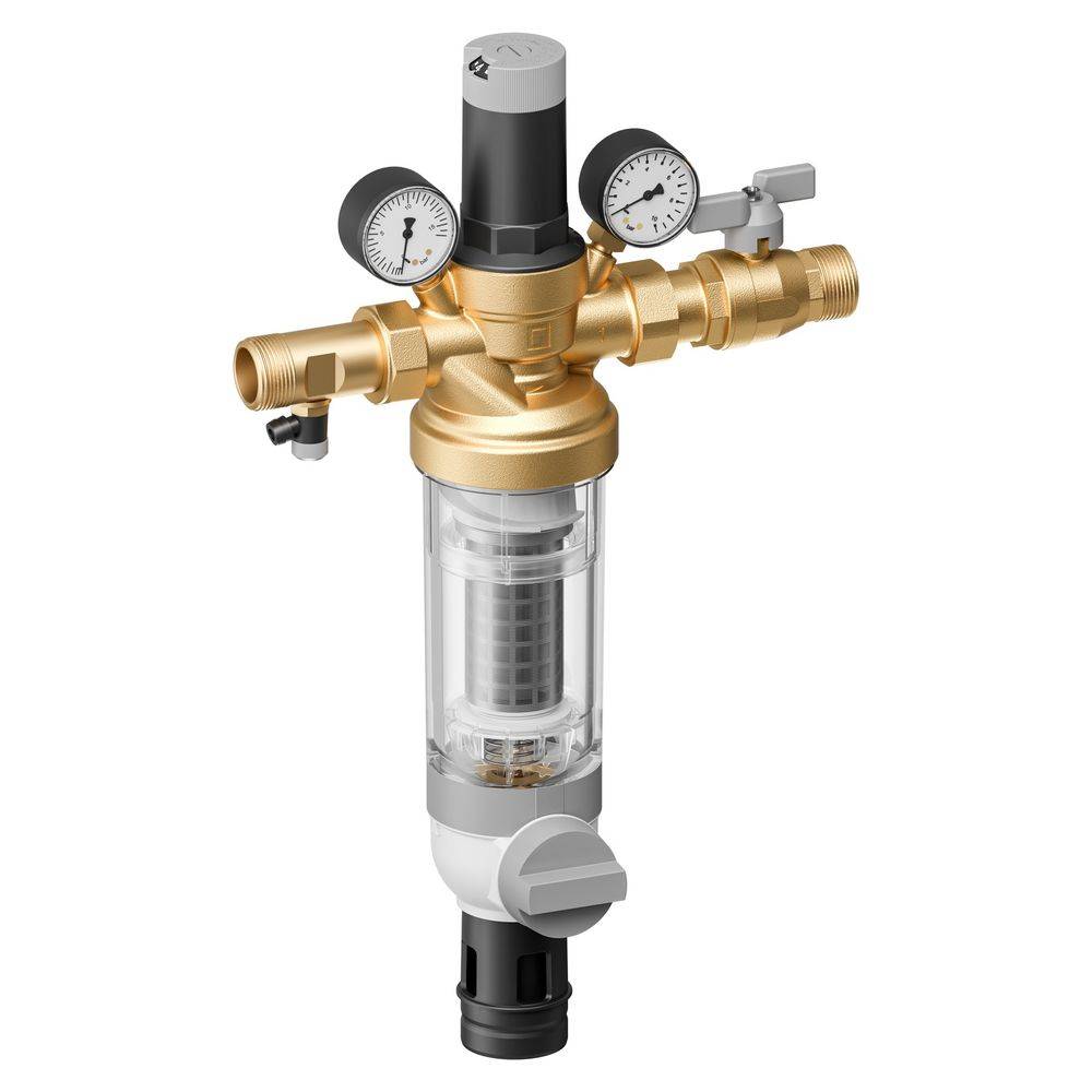 Resideo Hauswasserstation HS10S, 0,1mm, bleifrei, Tülle 1"