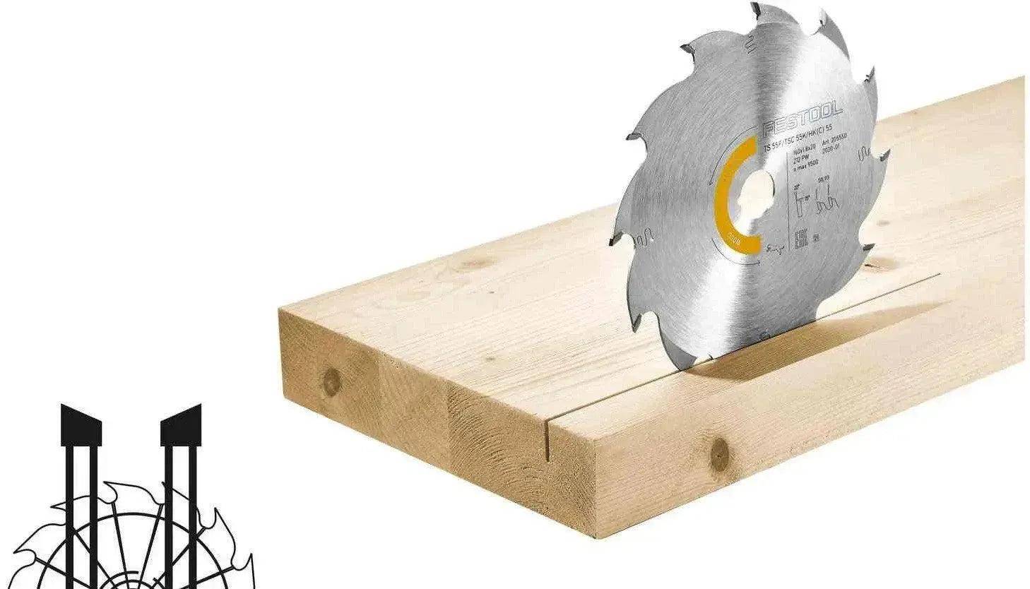 Festool Kreissägeblatt HW 160x1,8x20 PW12 WOOD RIP CUT