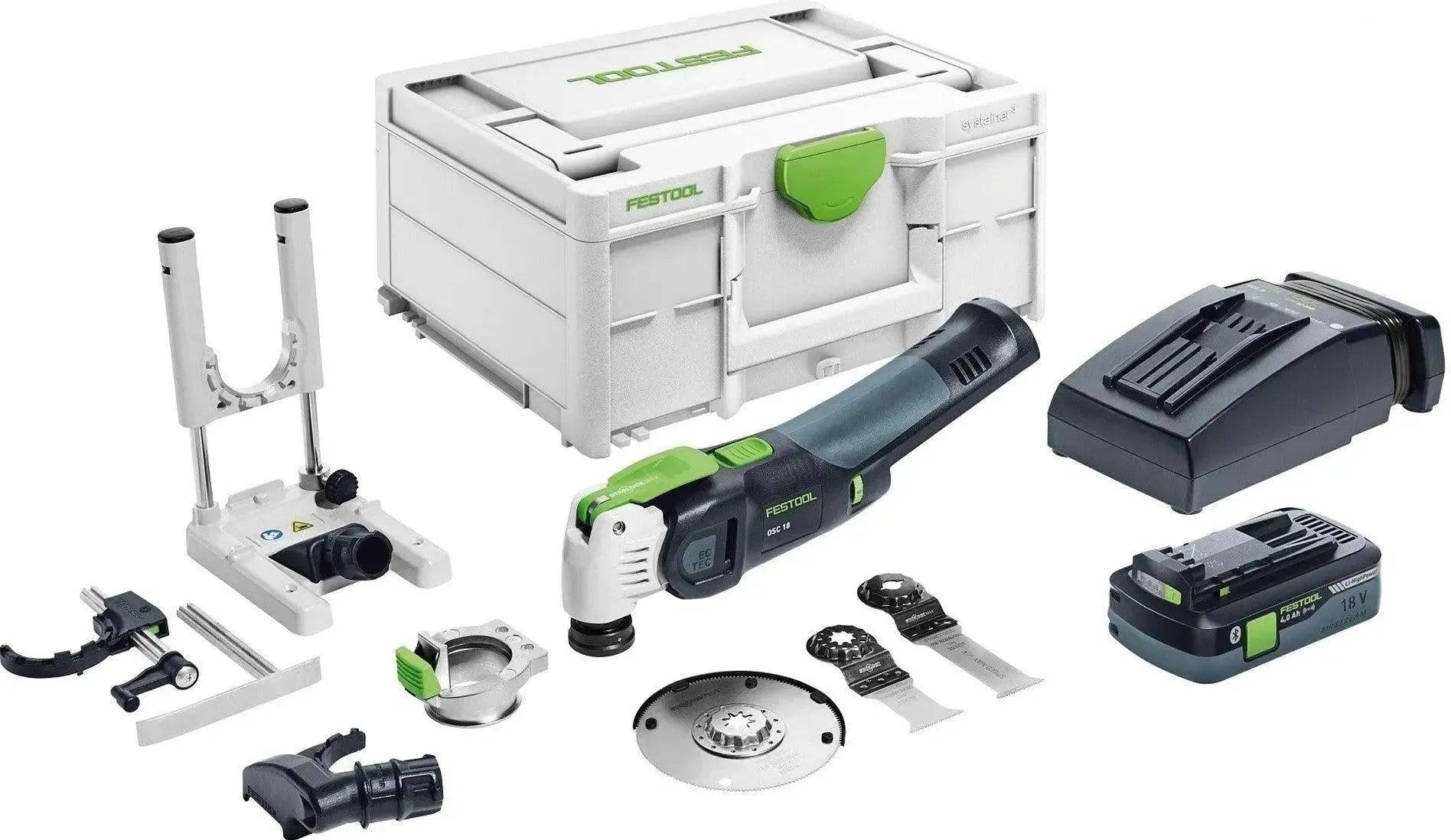 Festool Akku-Oszillierer OSC 18 HPC 4,0 EI-Set VECTURO