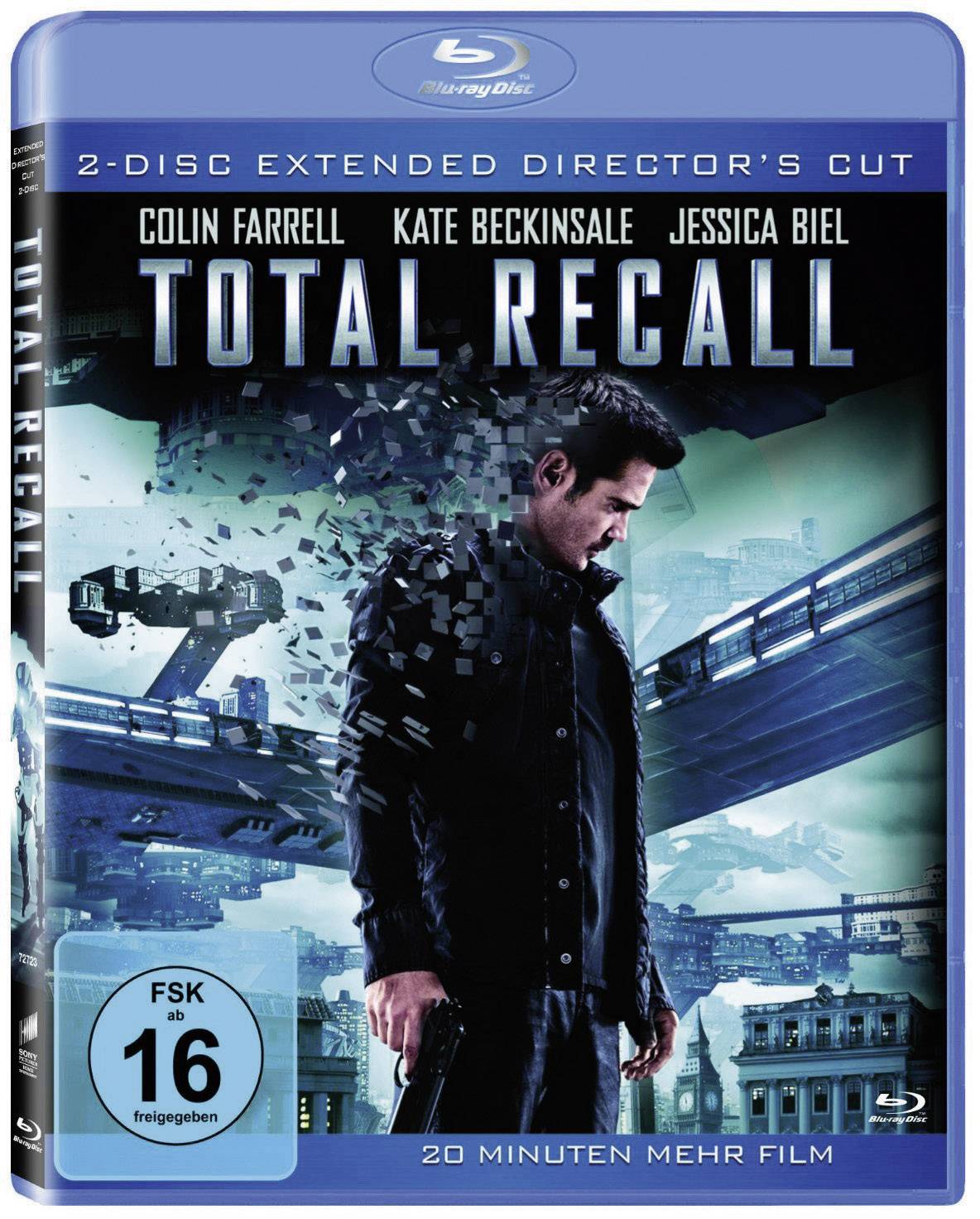 blu-ray Total Recall (2012 Director´s Cut + Kinoversion) FSK: 16