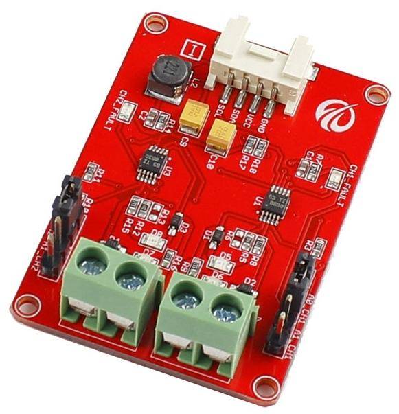 Elecrow Crowtail-I2C Motor Driver 2.0, DRV8830, 2-Kanal, JST-PH 2.0, I2C-Steuerung, 2,75-6,8V