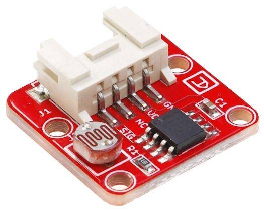 Elecrow Crowtail-Light Sensor 2.0, GL5516, LMV358, analog, JST-PH 2.0 4-Pin, 0,5-3mA, 5V