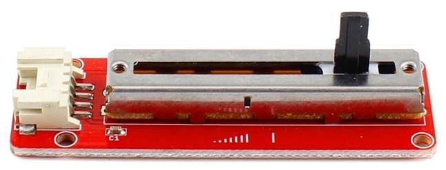 Elecrow Crowtail-Linear Potentiometer V2.0, 10k Ohm, Schieberegler 30mm, JST-PH 2.0, 30 mA, 3,5-30V