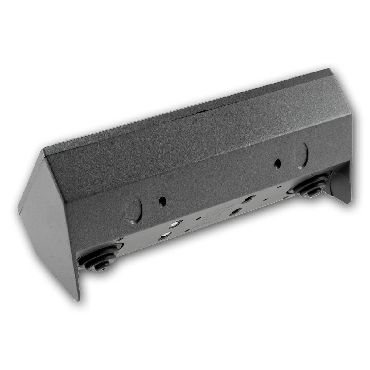 ChiliTec - 2-fach Aufbau-Steckdosenblock USB-A&C, anthrazit