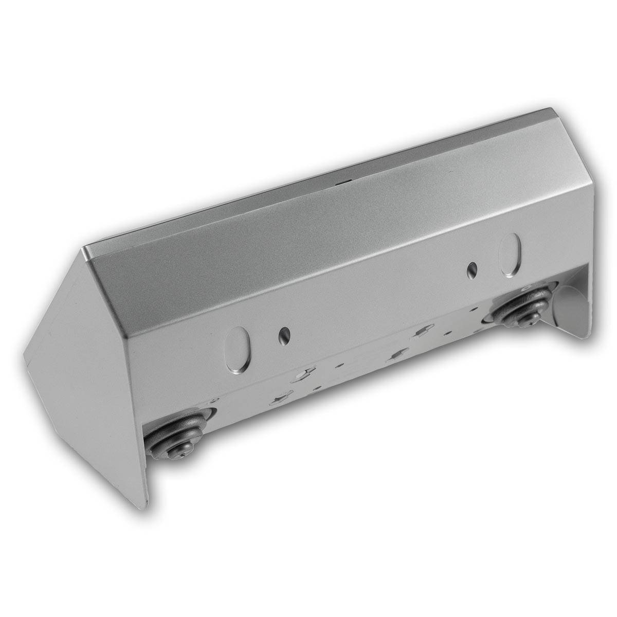 ChiliTec - 2-fach Steckdosenblock USB-A&C, silber 250V~/ 16A