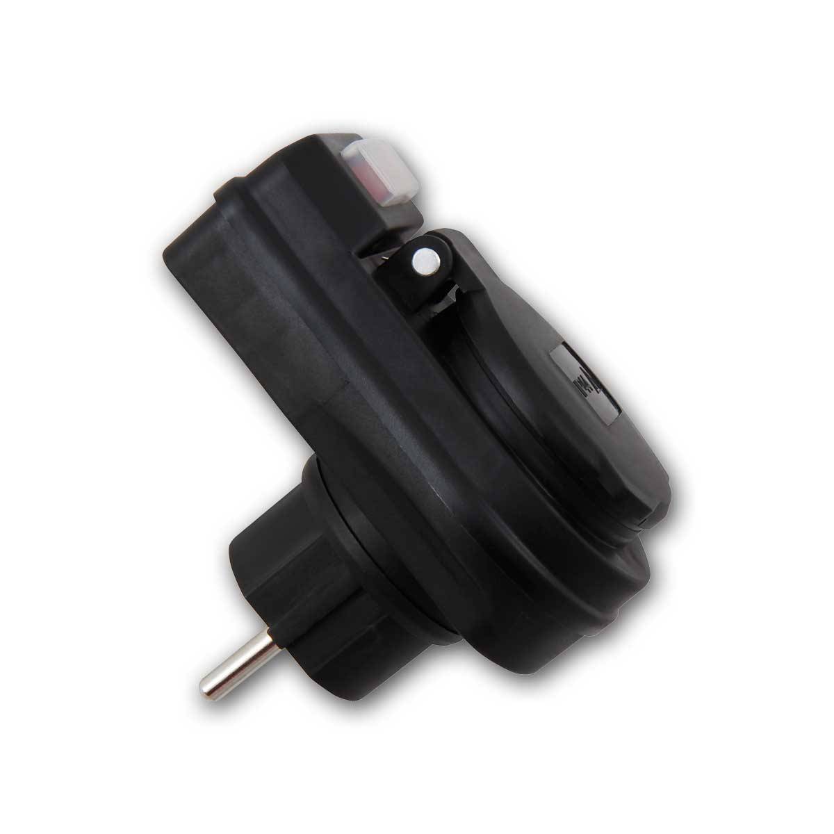 McPower - Steckdosen-Schalter für Außen IP44, 3500W 230V