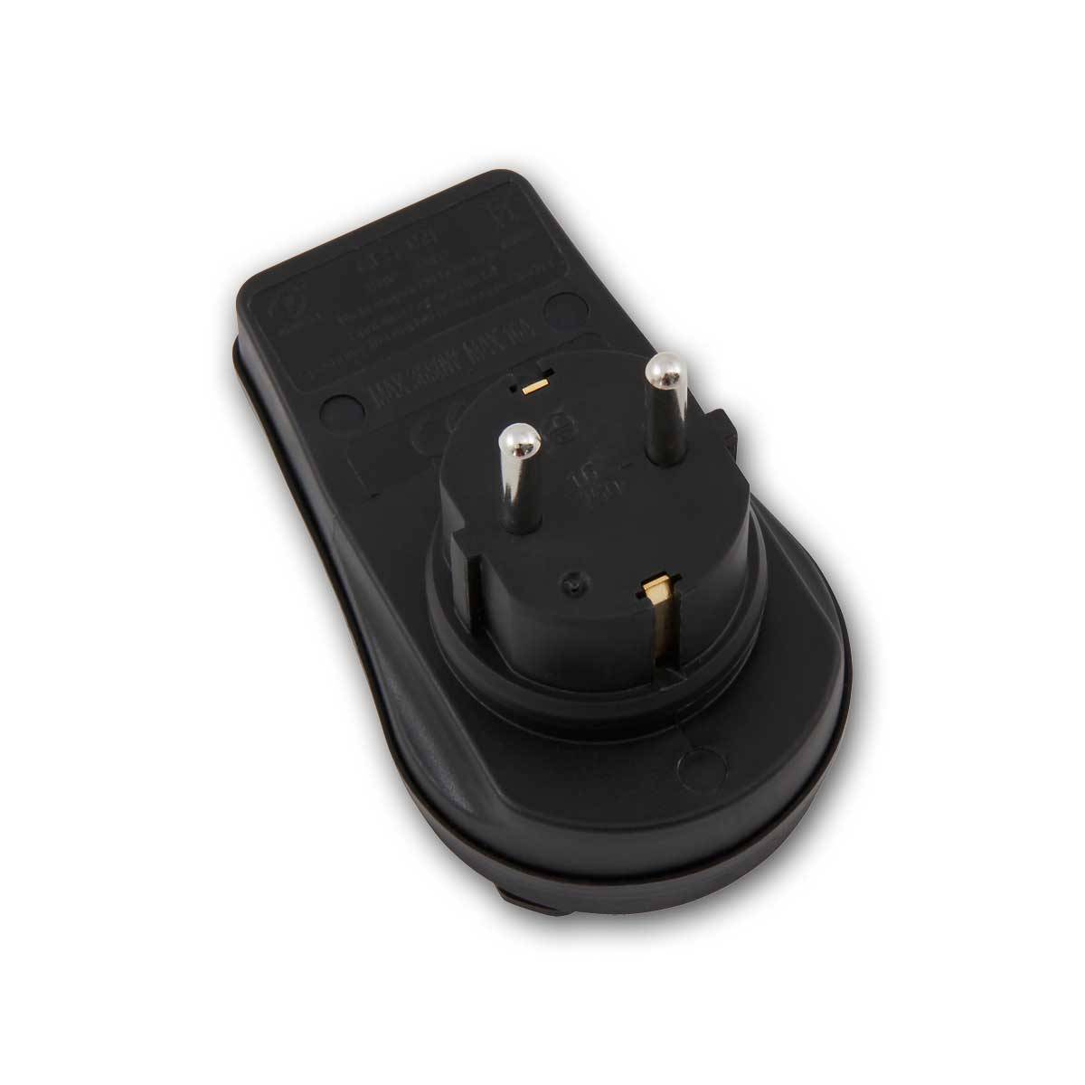 McPower - Steckdosen-Schalter für Außen IP44, 3500W 230V