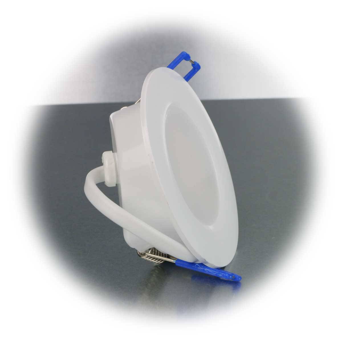 ChiliTec - LED-Einbauleuchte "Flat-30 FR-R", warmweiß, IP44