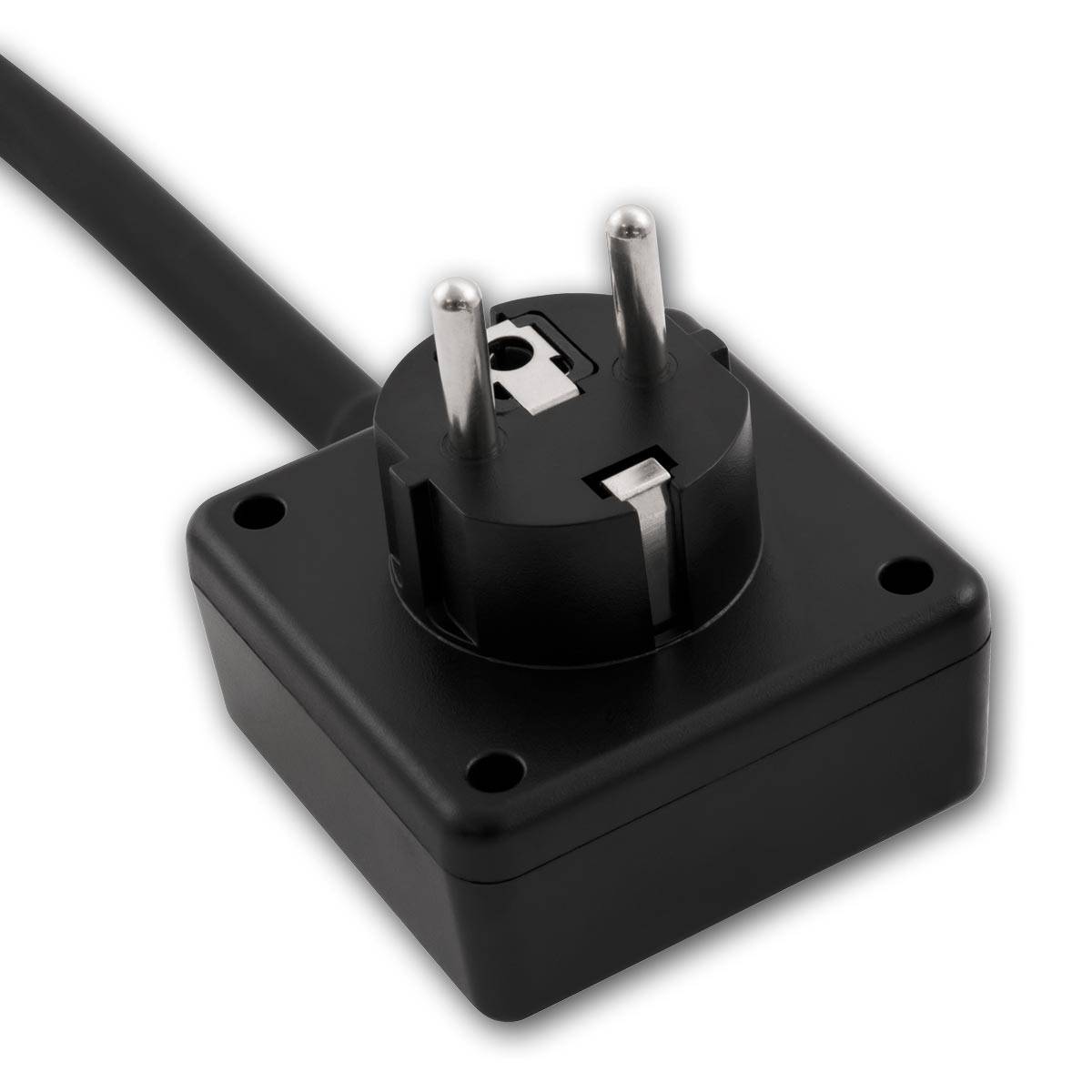 einlicht - LED Steckdosenleuchte HALO sw 3,3W 438lm step-dimm