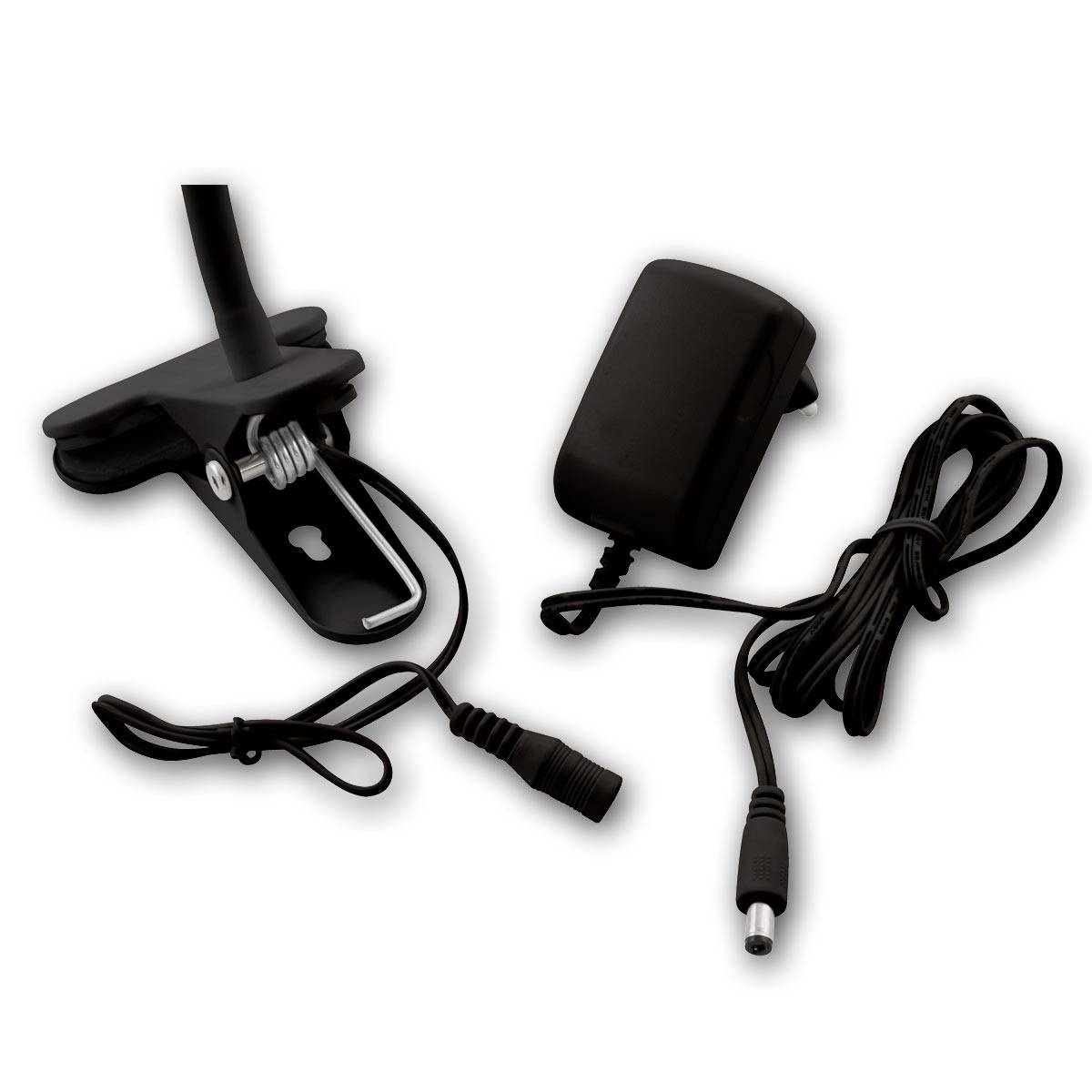 einlicht - LED Klemm-Leseleuchte HALO sw 3,3W 438lm step-dimm