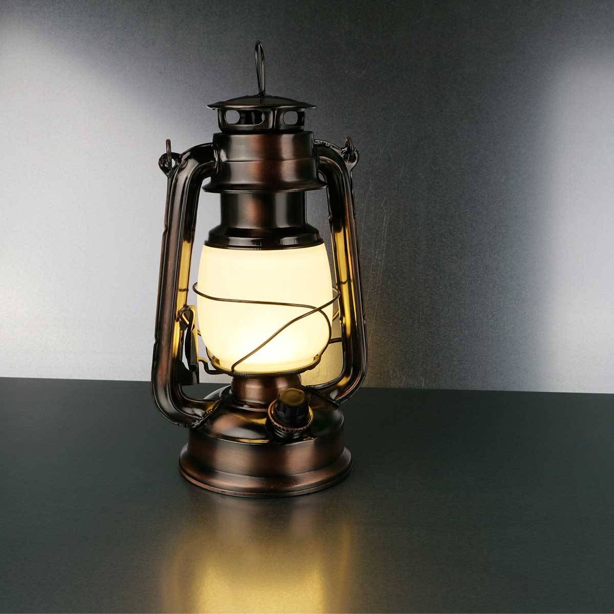 ChiliTec - LED Camping Laterne "CT-CL Copper" warmweiß dimmba