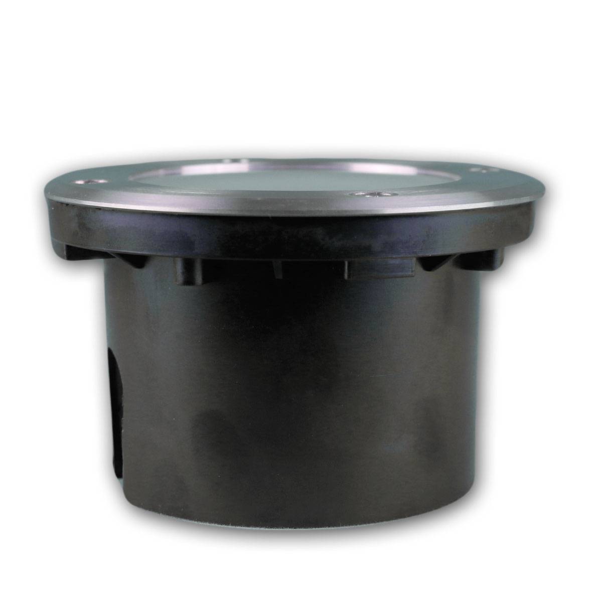 ChiliTec - Bodenleuchte "BEL GX53 R", rund, IP65, Edelstahl