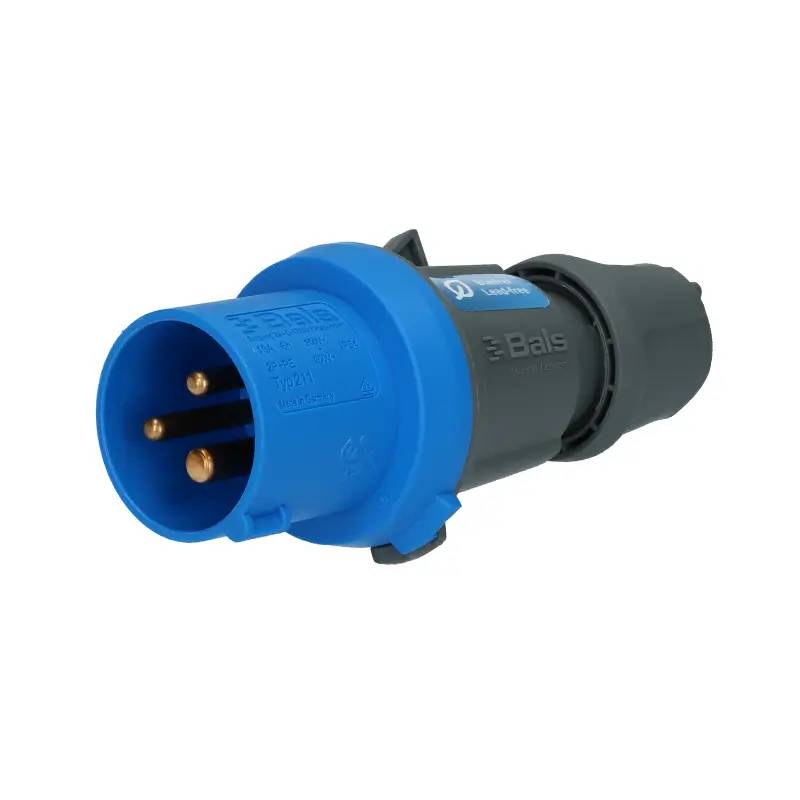 Bals Stecker INNOLINQ QC 16A 3p 230V 211 6h IP54 blau blank