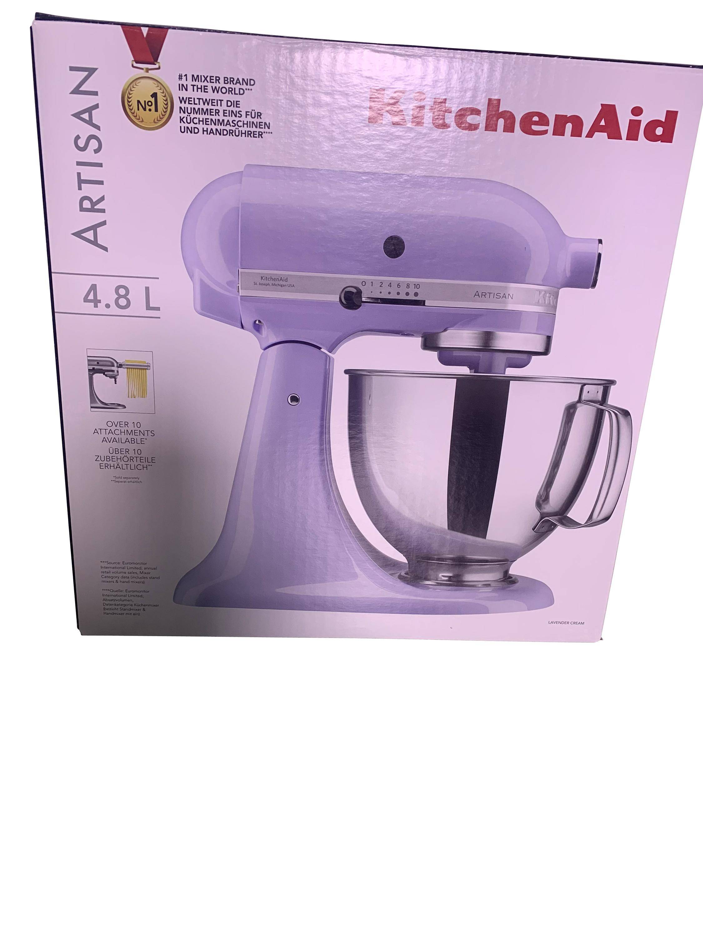 5KSM125ELR 4,8L Kchenmaschine, lavender-cream