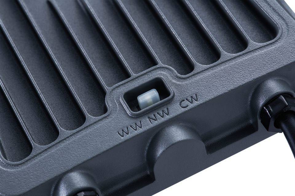 PHIL LED-Strahler Ledinaire IP65 grau 20W 2400lm 3000/4000/6500K symm. Sensor Techn.Licht/Wohnraum