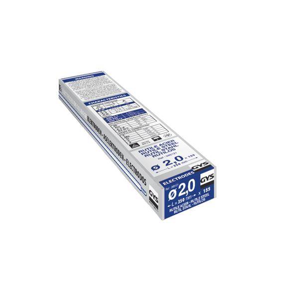 GYS 085121 Rutil umhüllte Stabelektroden, Ø 2 mm