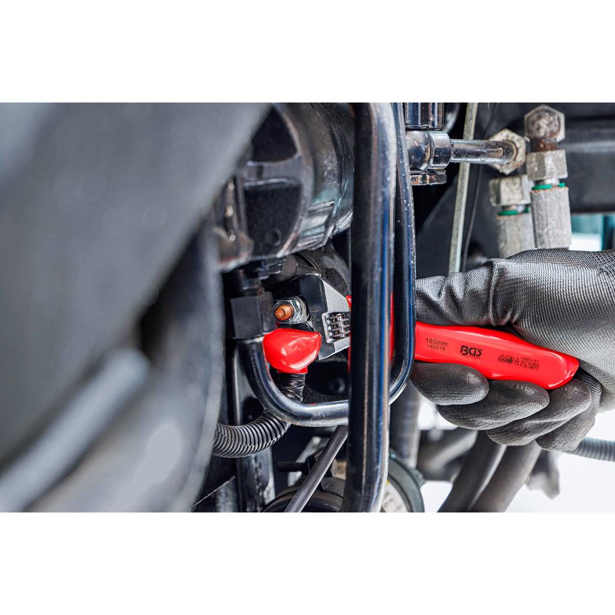 BGS 71096 VDE-Rollgabelschlüssel, SW max. 20,5 mm