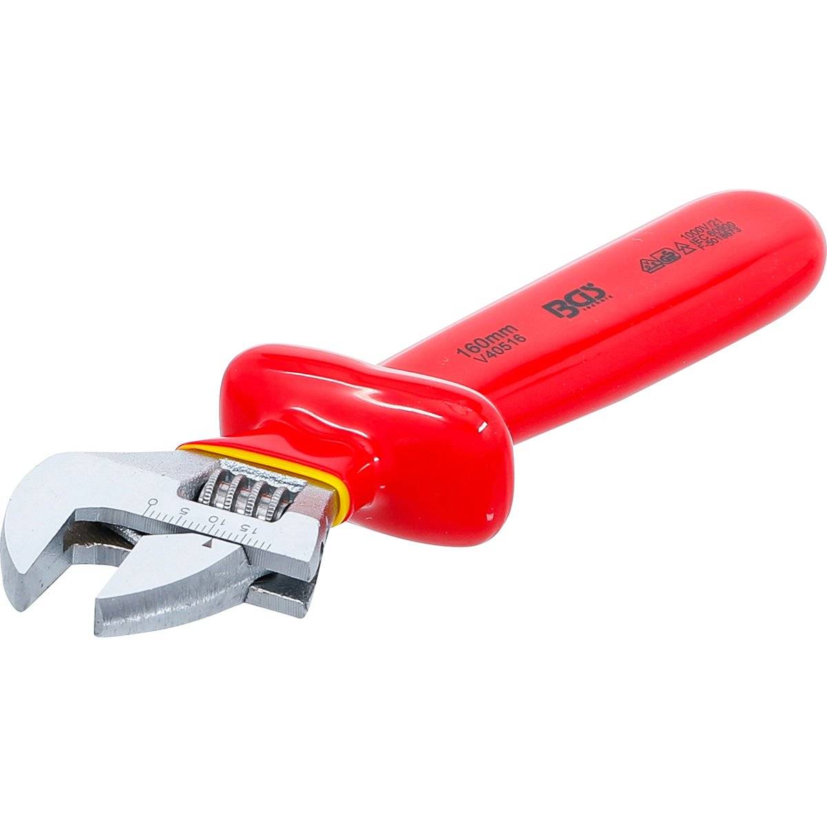 BGS 71096 VDE-Rollgabelschlüssel, SW max. 20,5 mm