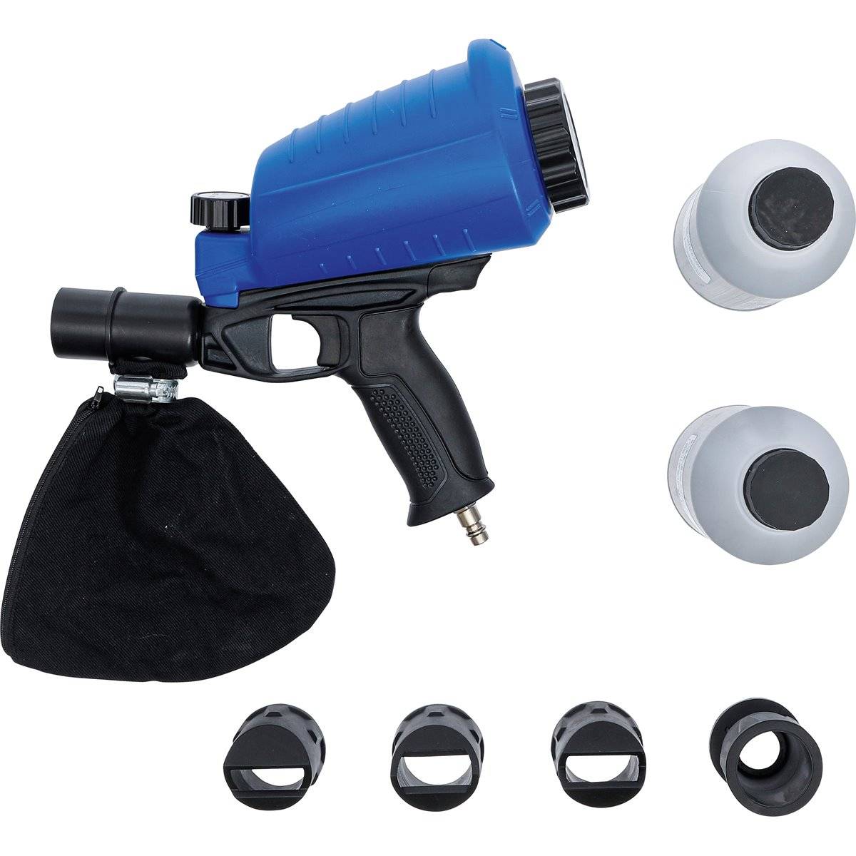 BGS 70057 Druckluft-Sandstrahlpistole inkl. Zubehö r, 3-tlg.