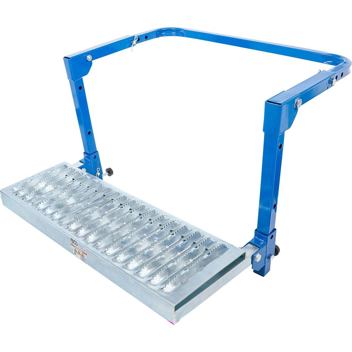 BGS 71002 Reifen-Klapptritt, einstellbar max 130kg für Kleintransporter und 4x4 Fahrzeuge