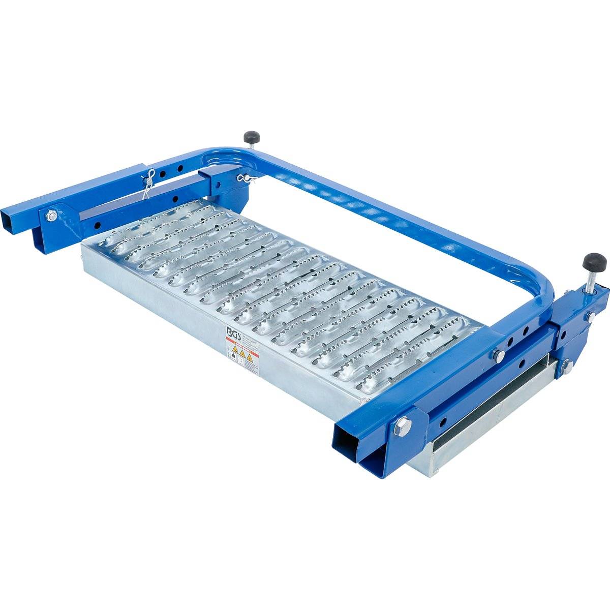 BGS 71002 Reifen-Klapptritt, einstellbar max 130kg für Kleintransporter und 4x4 Fahrzeuge
