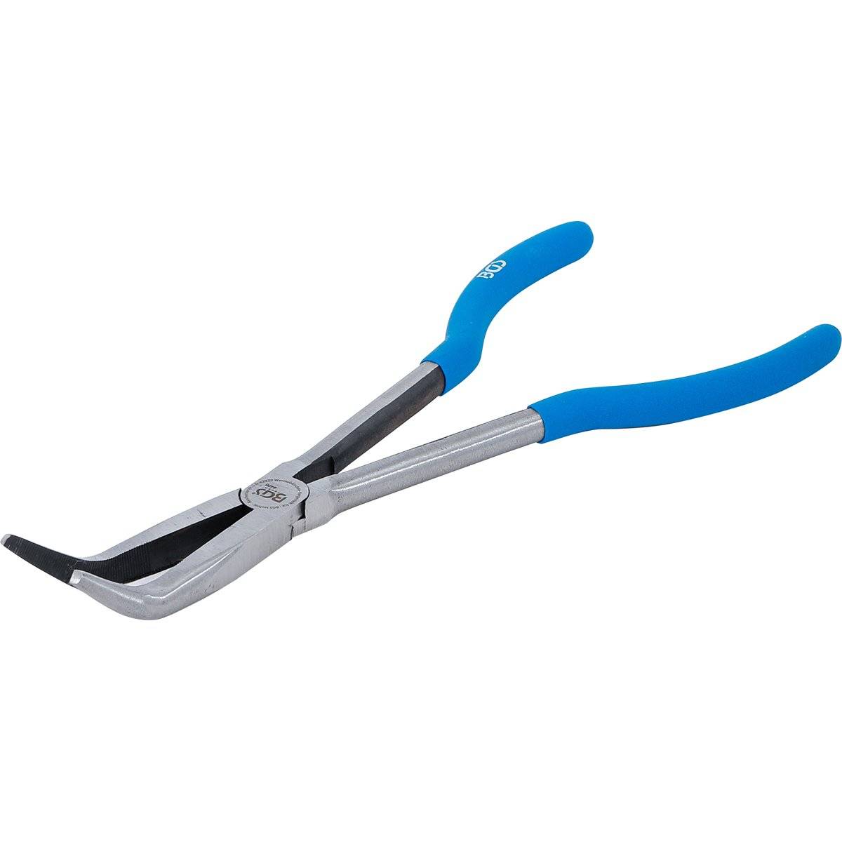 BGS 4406 Telefonzange, extra lang, 45° gebogen, 28 0 mm