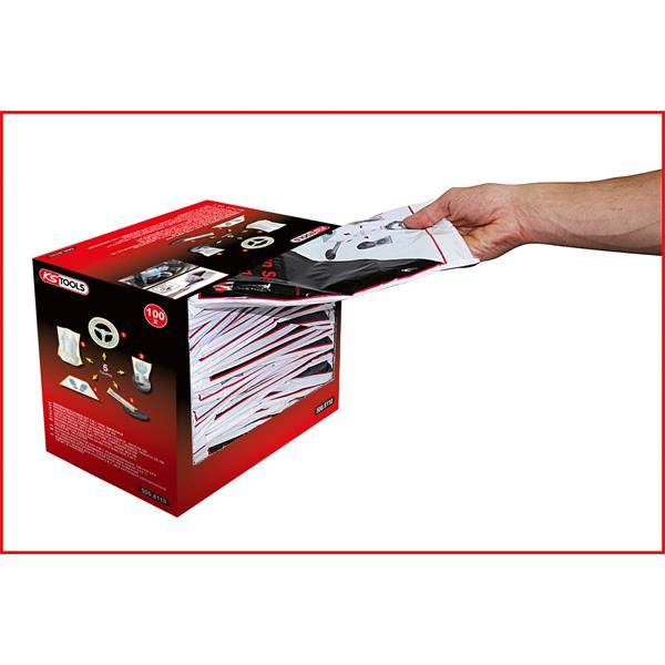 KS-Tools 500.8110 Innenraum- Schoner Set 5in1, PKW