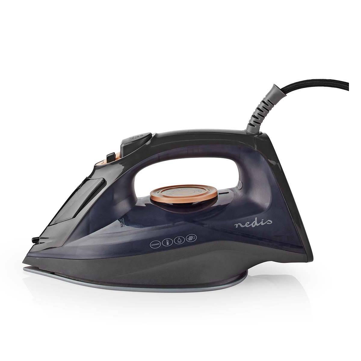 Dampfbügeleisen 2200 W 0,26 L mit Keramiksohle