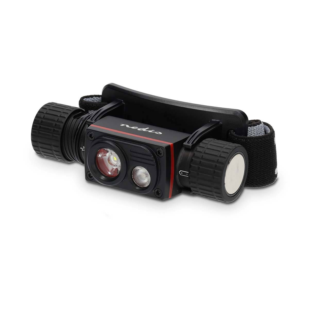 LED-Stirnlampe IPX8 1000lm USB-C Akku Schwarz