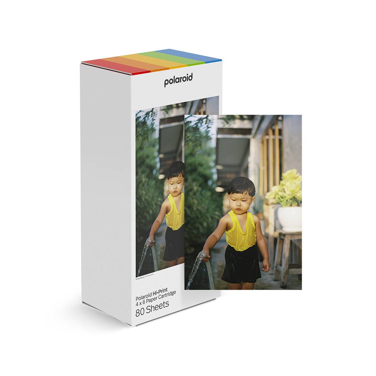80er Pack 4x6" Fotopapier für Polaroid Hi-Print Weiß
