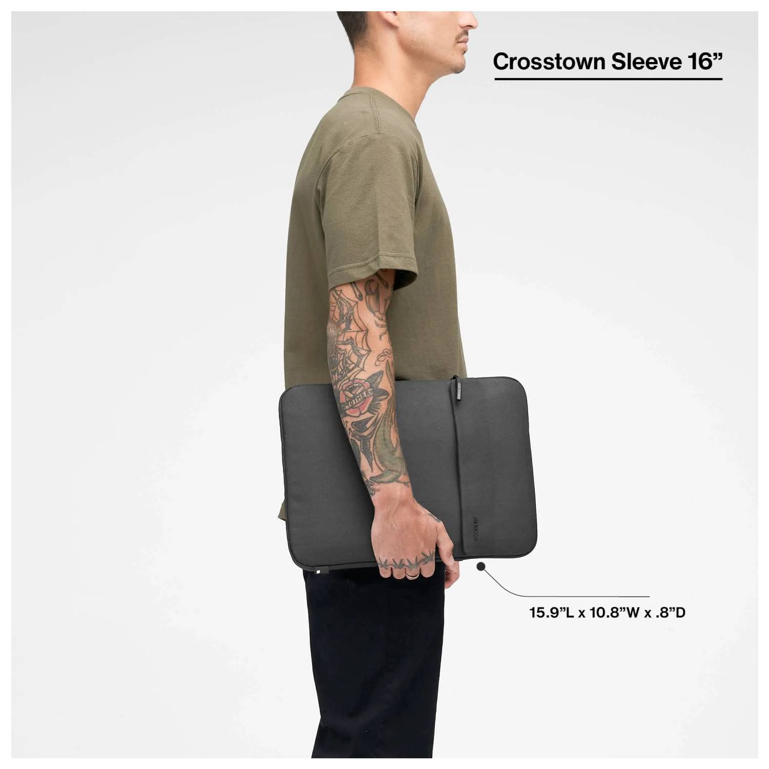 Incase Crosstown Hülle mit Woolenex für Tablets von bis zu 16 Zoll (ca. 41 cm), Schutzhülle, 40,6 cm (16")
