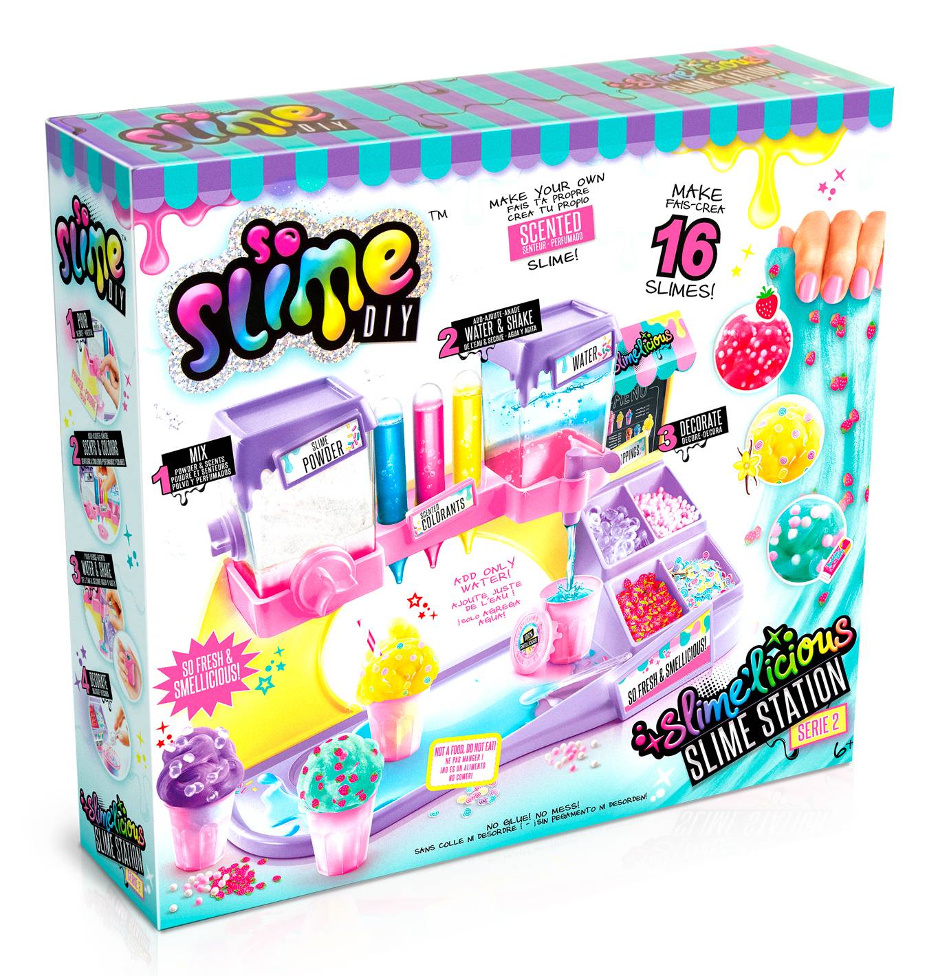 Canal Toys So Slime Slime Station, Kochset für Kinder, 6 Jahr(e), Mehrfarbig