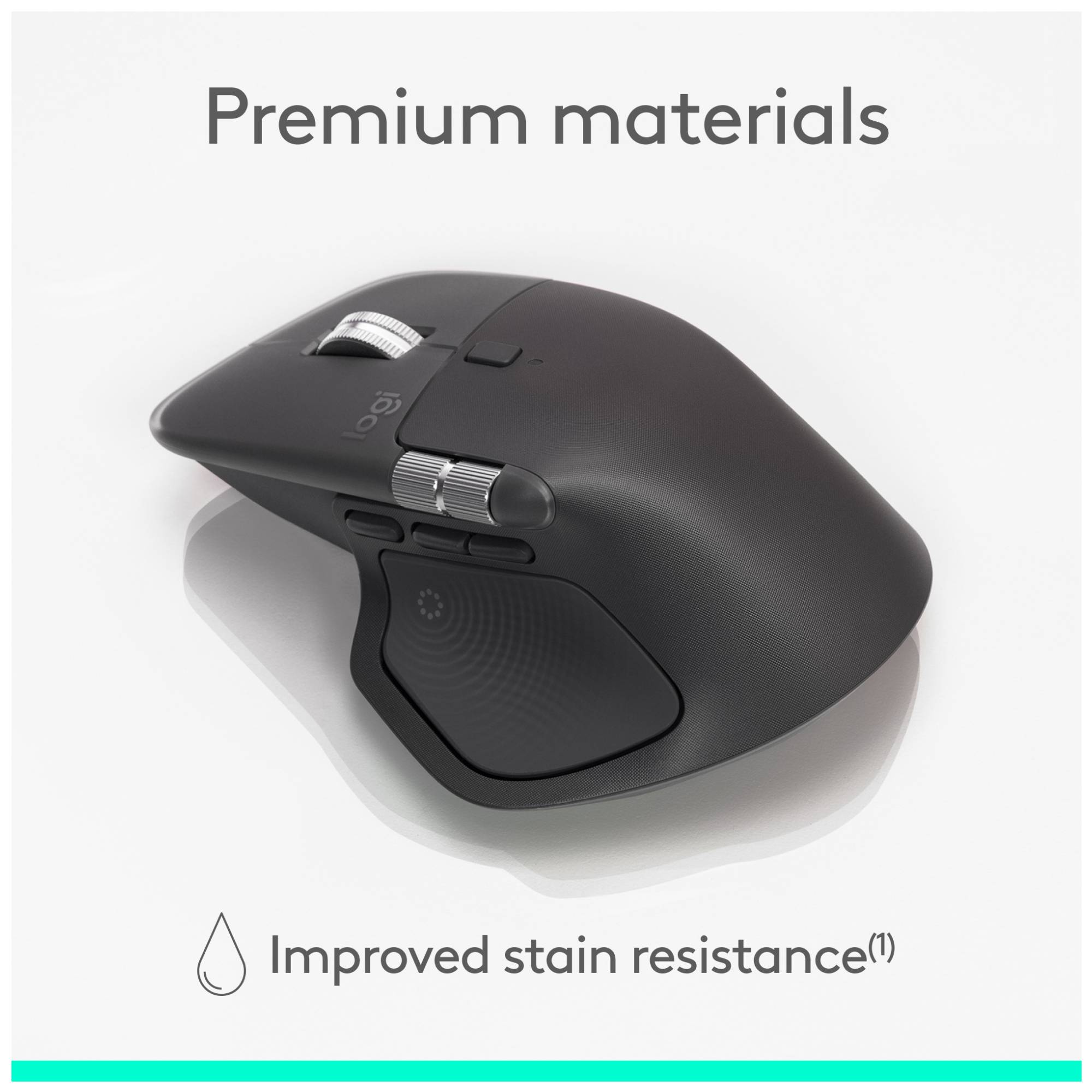 Logitech MX Master 4 for Business kabellose Maus, Graphite 910-007617