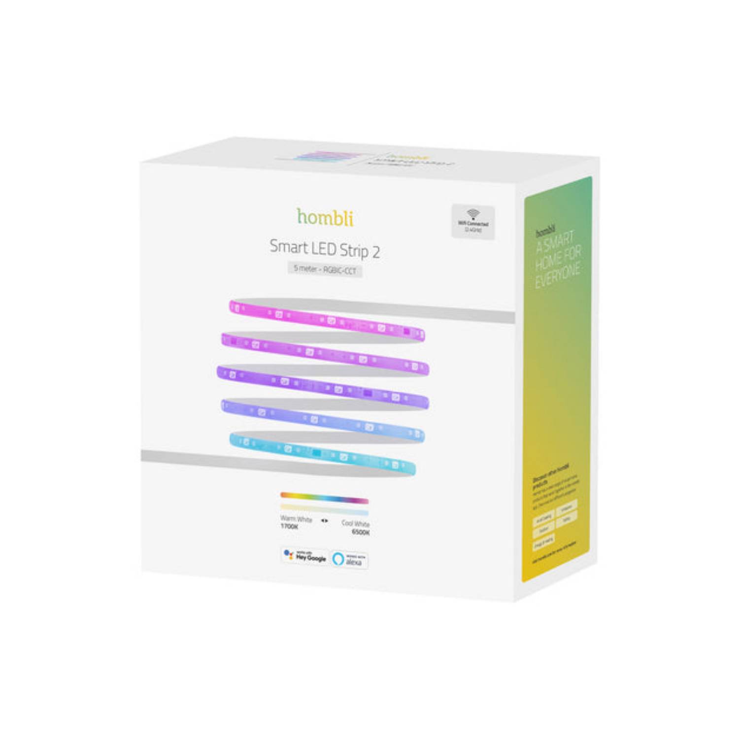 Smart LED Strip 2 5m RGBIC+CCT