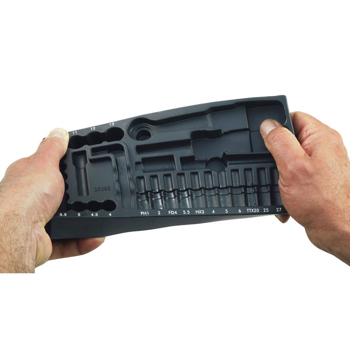 Proxxon 23286 Knarrenkasten 4-34 mm 65-teilig /2" (65-teilig)