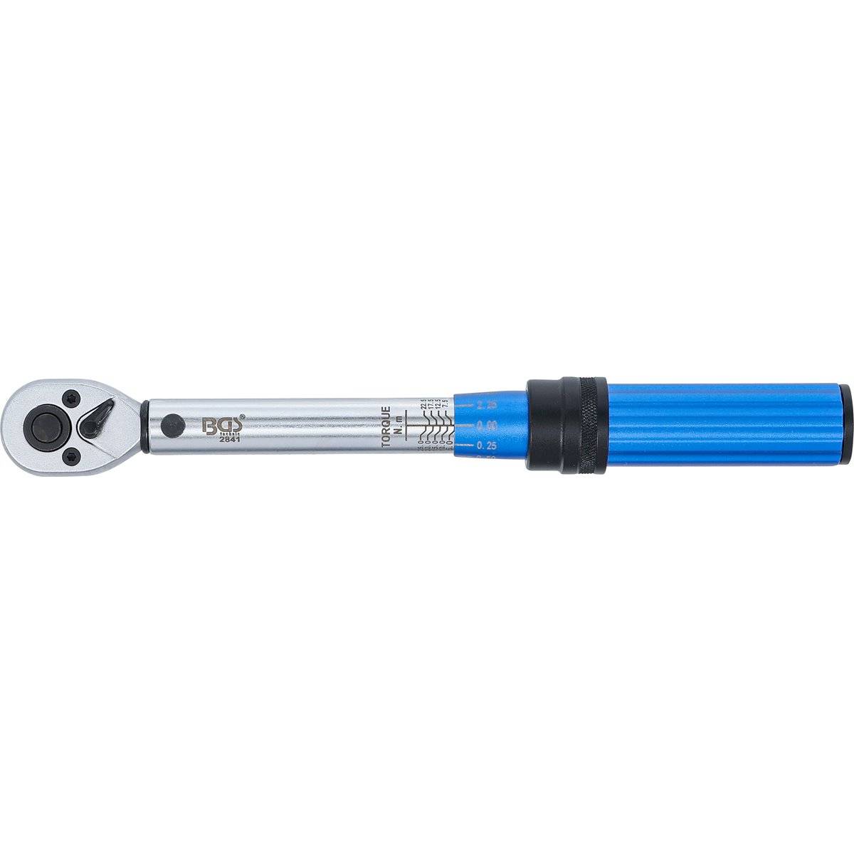 BGS 2841 Drehmomentschlüssel, Abtrieb Außenvierkan t 10 mm (3/8"), 5 - 25 Nm