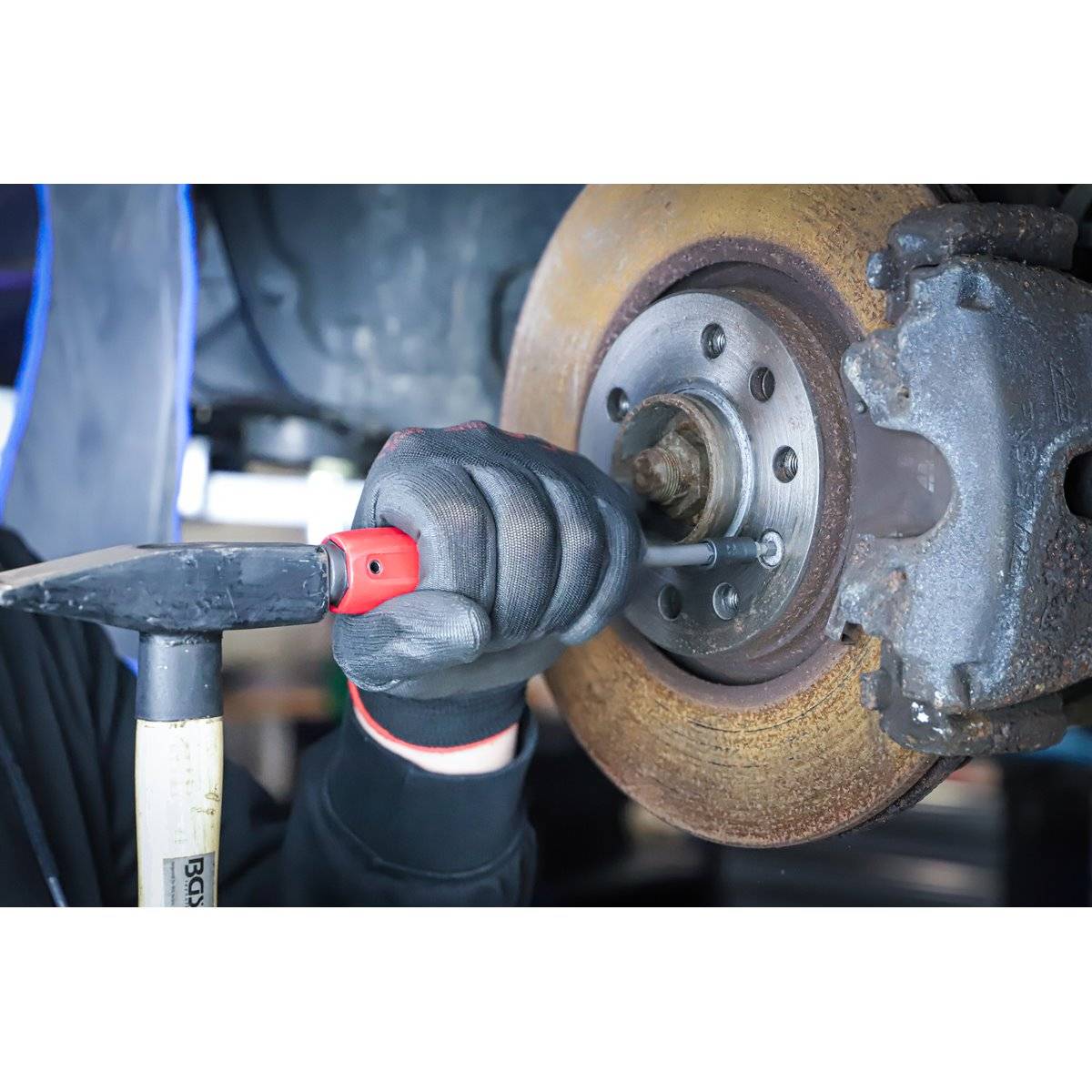 BGS 72005 Schlag-Schraubendreher-Satz, Abtrieb Auß envierkant 6,3 mm (1/4"), 36-tlg.