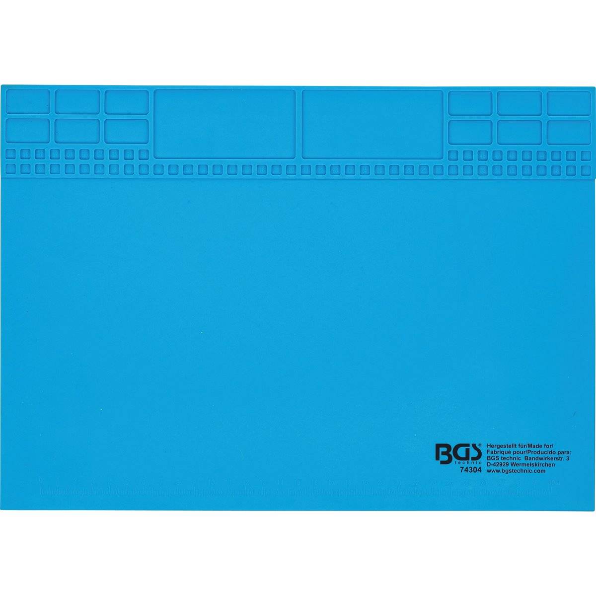 BGS 74304 Silikon-Arbeitsmatte magnetisch 350x245 350 x 245 x 3 mm