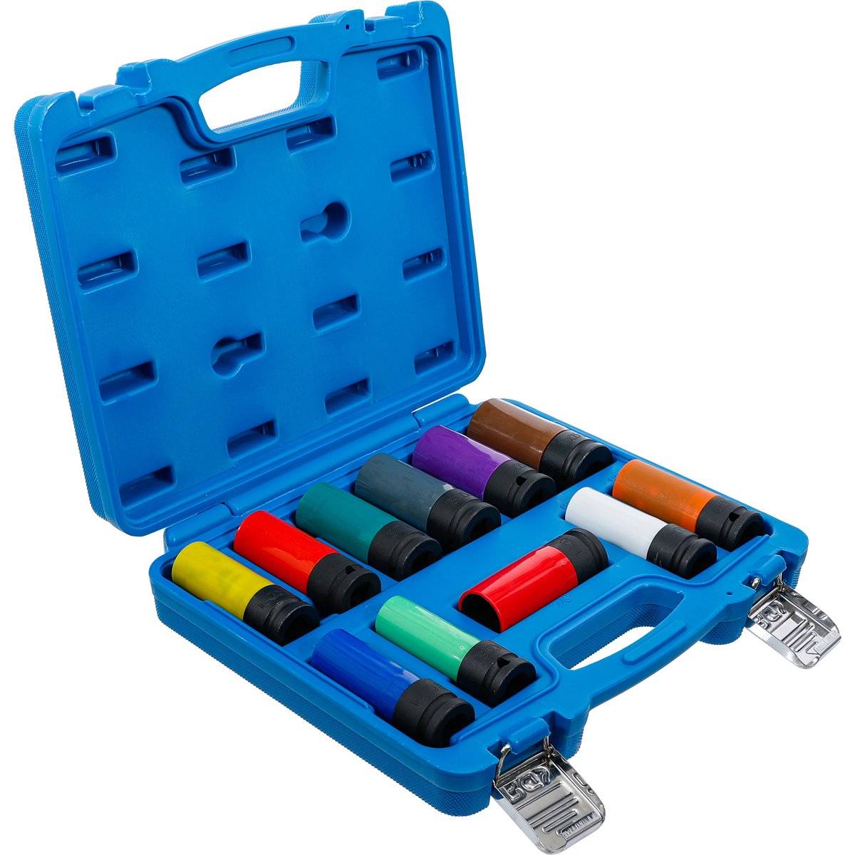 BGS 74254 Kraft-Schoneinsatz-Satz, Antrieb Innenvi erkant 12,5 mm (1/2"), SW 15 - 27 mm und Spezial-R