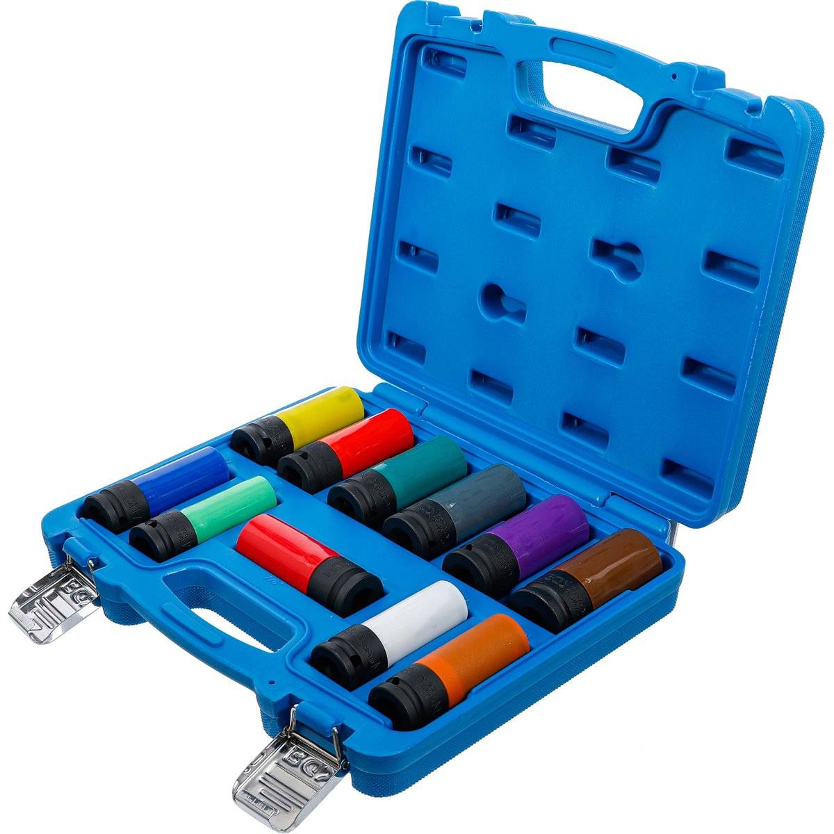 BGS 74254 Kraft-Schoneinsatz-Satz, Antrieb Innenvi erkant 12,5 mm (1/2"), SW 15 - 27 mm und Spezial-R