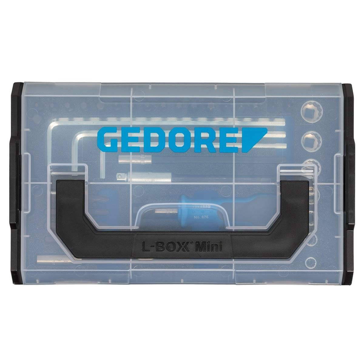 Gedore 1102-038 Bit-Satz 1/4" FLEX 38-teilig mit Bit-Knarre