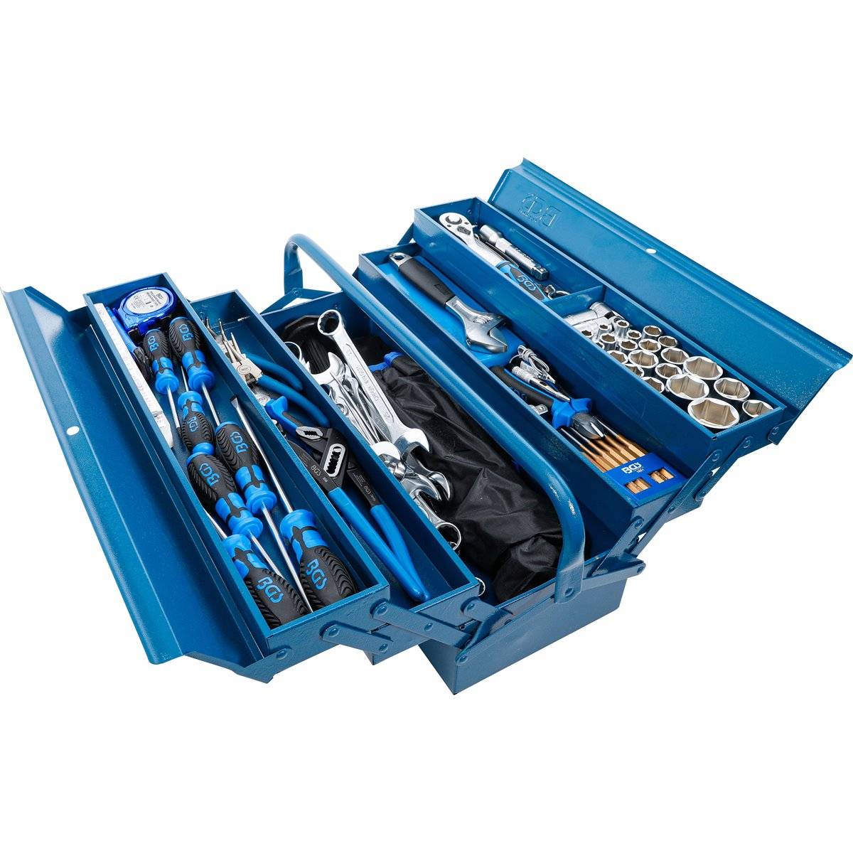 BGS 3340 Metall-Werkzeugkasten mit Werkzeug 137tlg