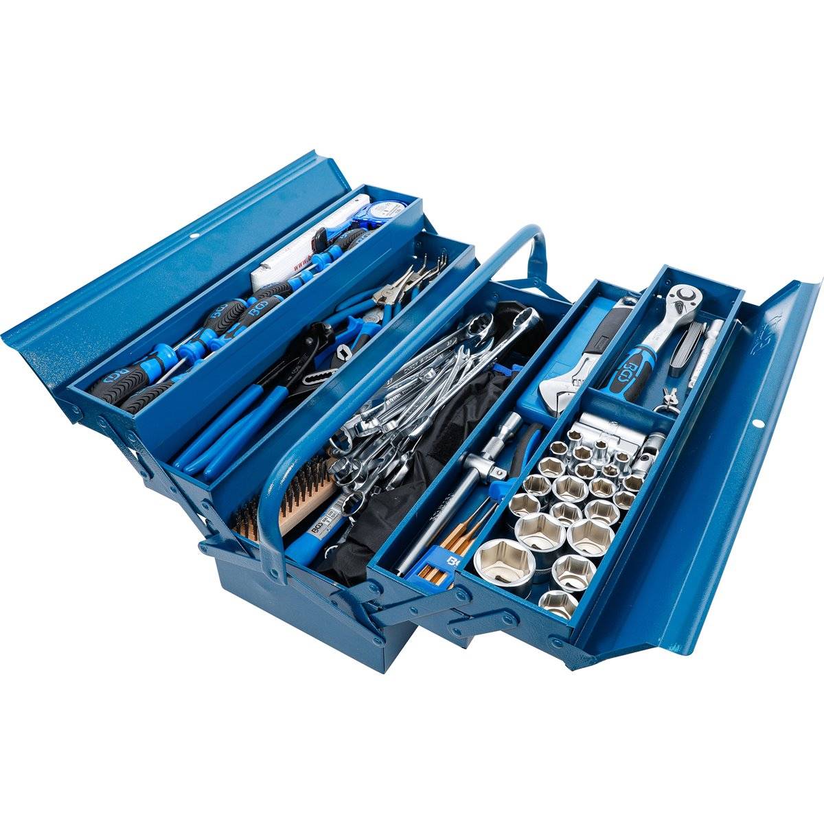 BGS 3340 Metall-Werkzeugkasten mit Werkzeug 137tlg
