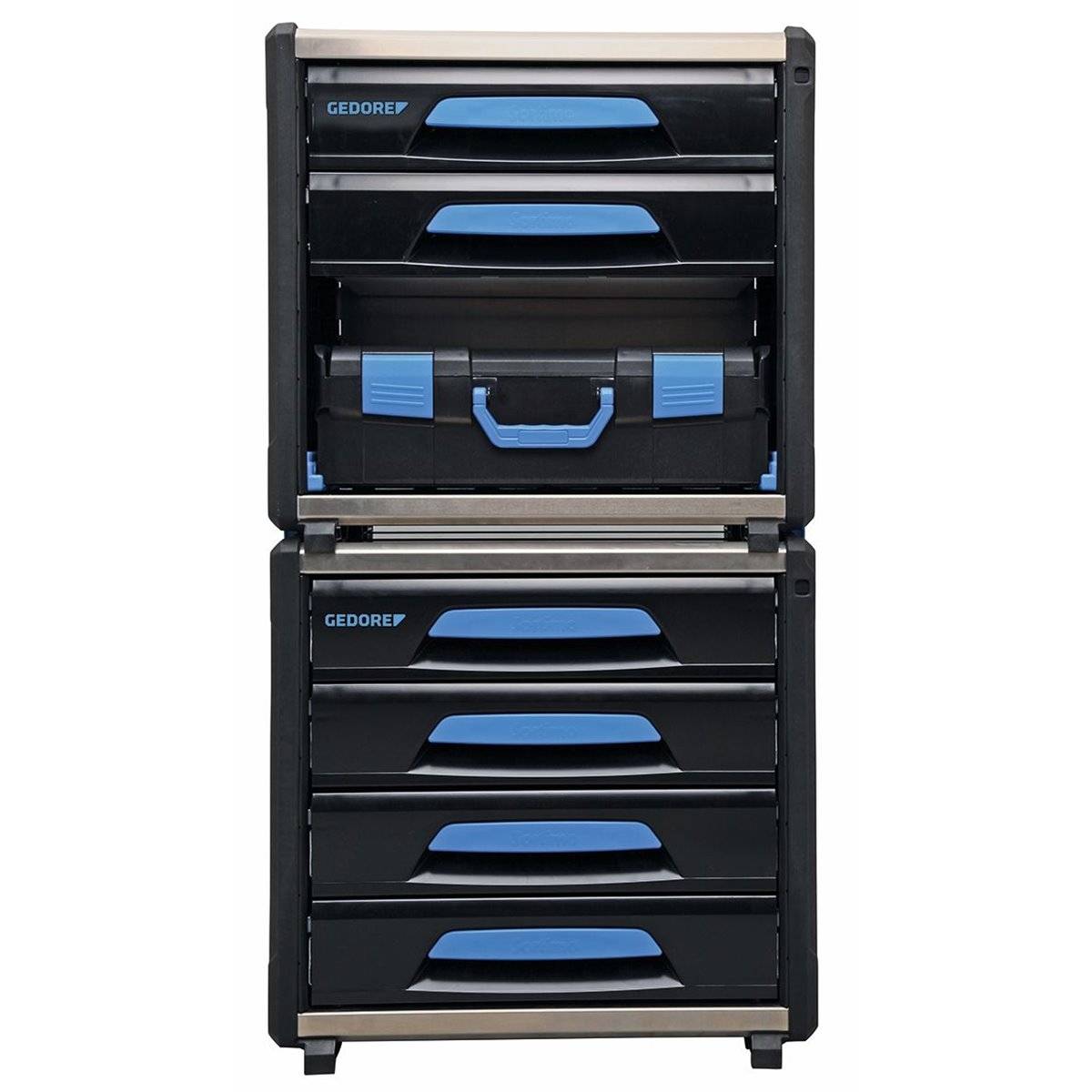 Gedore 1110 WM 24 Werkzeug-Box-Modul WorkMo B2, 4 Schubladen H6