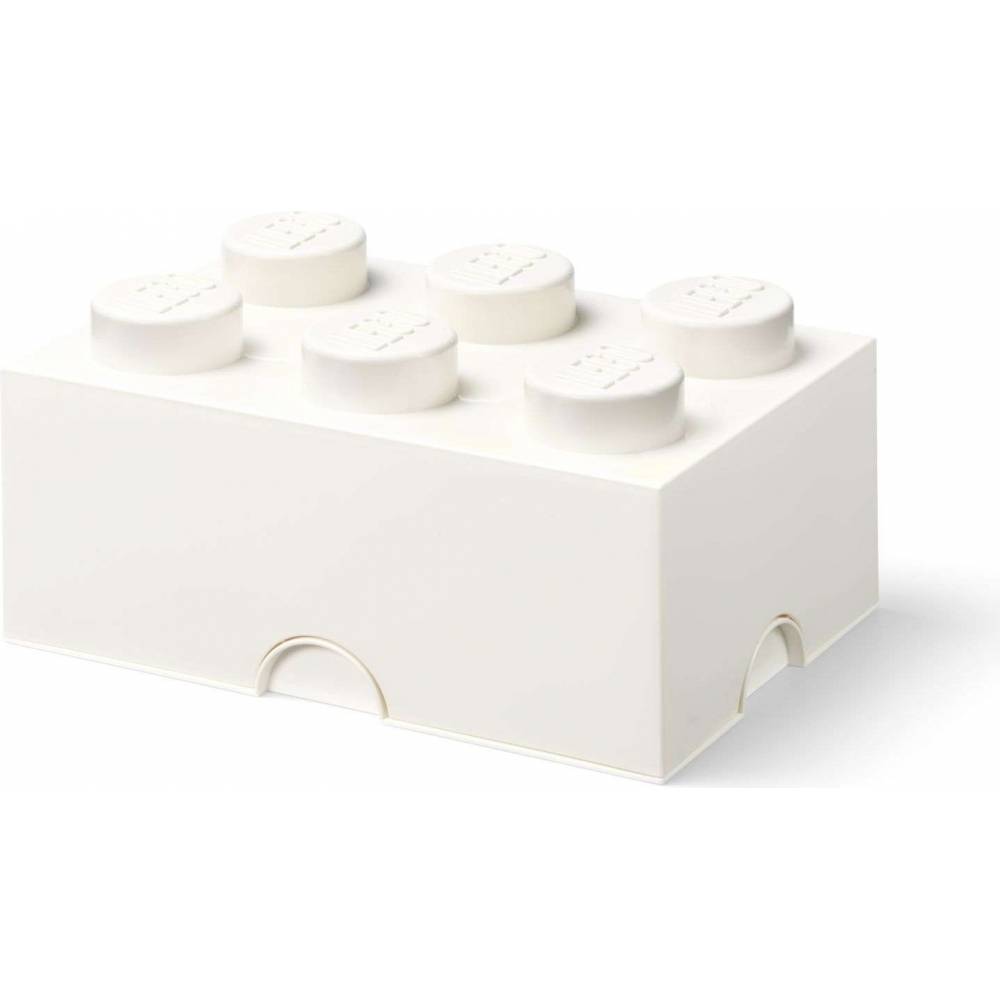 LEGO Storage Brick 6 weiss