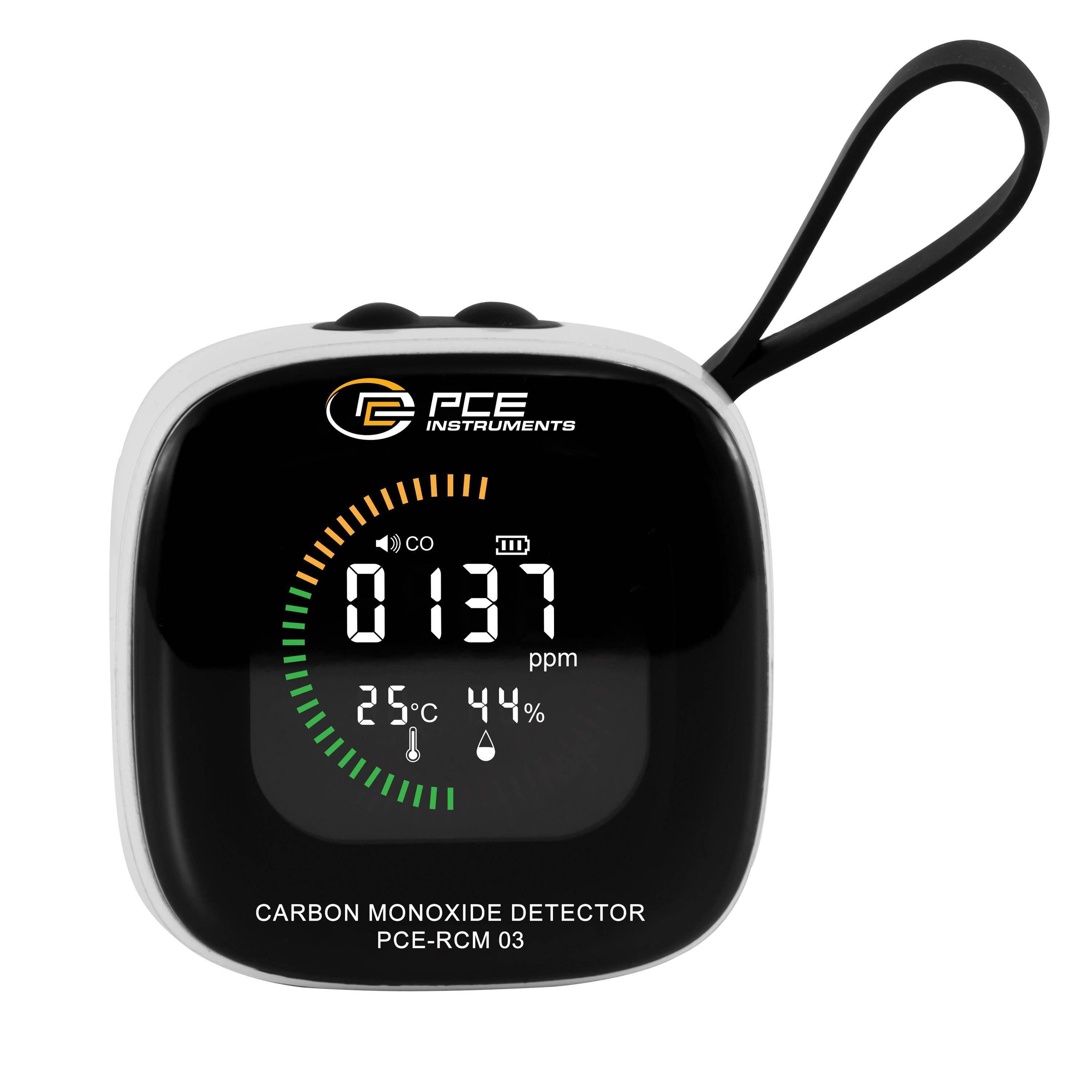 PCE Instruments Kohlendioxid-Messgerät PCE-RCM 03 CO2 mit Temperaturmessfunktion, mit USB-Schnittstelle